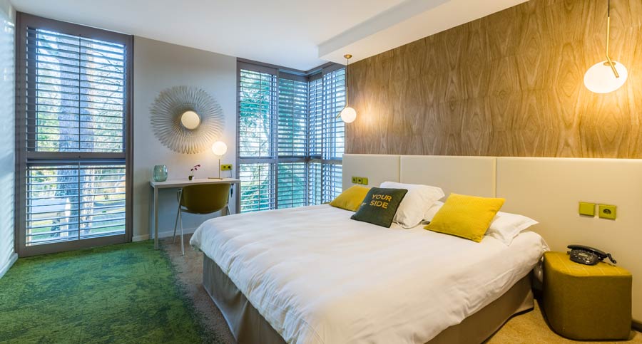 Projet d'aménagement d'une chambre d'hôtel à Aix en Provence par un architecte d'intérieur