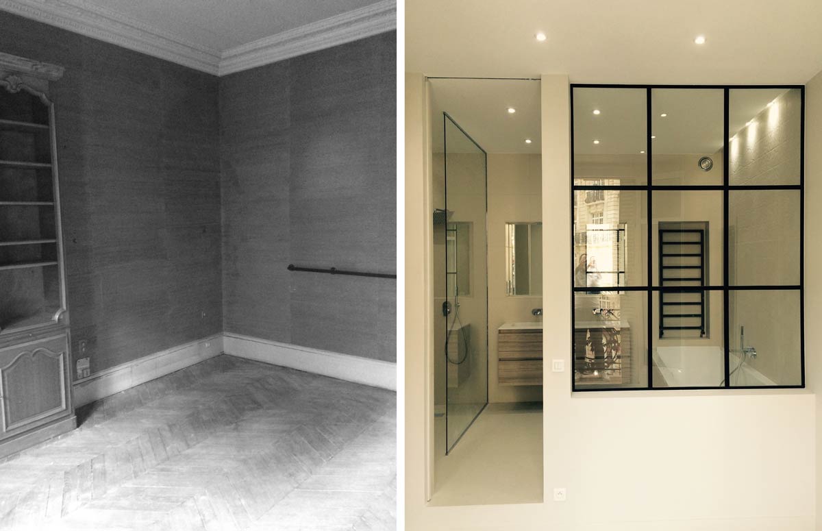 Salle De Bain Magasin ~ r novation d un appartement haussmannien de 230m2 cr ateurs d Salle De Bain Magasin ~ r novation d un appartement haussmannien de 230m2 cr ateurs d
