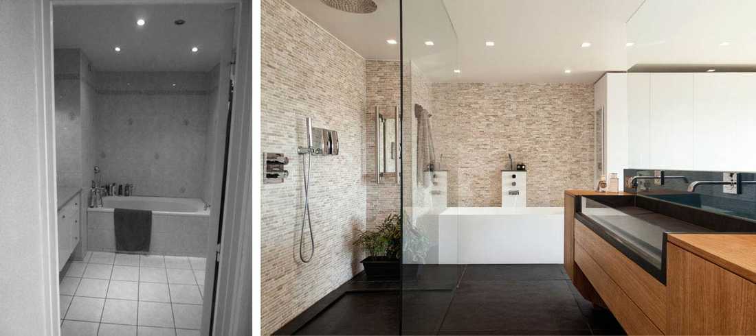 Rénovation d'une salle de bain par un architecte d'intérieur