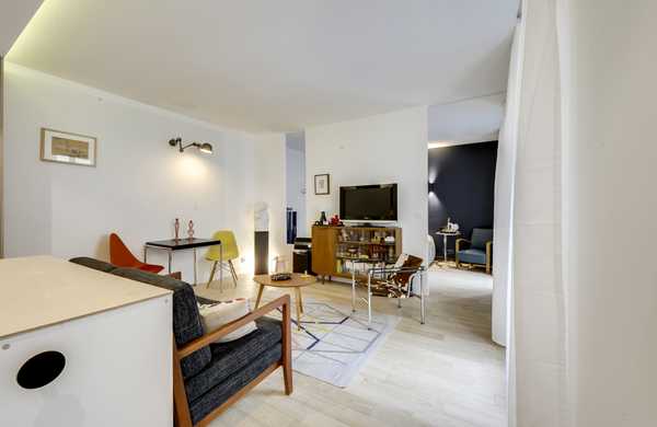 Rénovation complète d'un appartement 2 pièces par un architecte d'intérieur à Aix-en-Provence