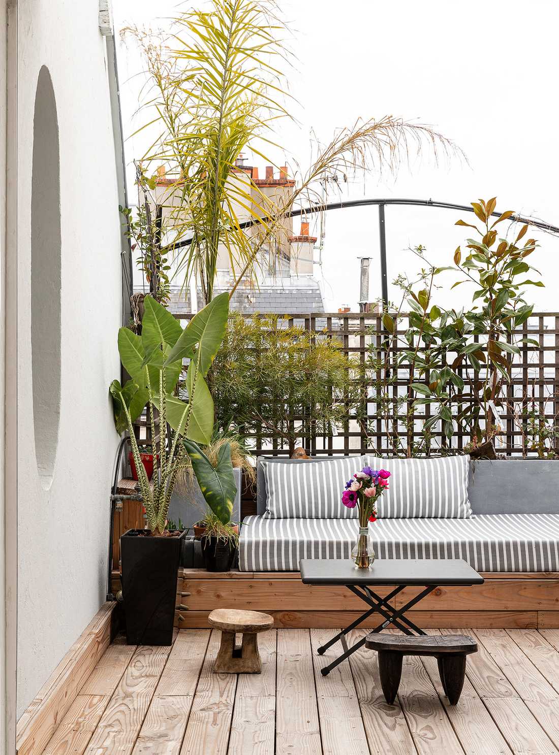 Terrasse de l'appartement à Aix-en-Provence