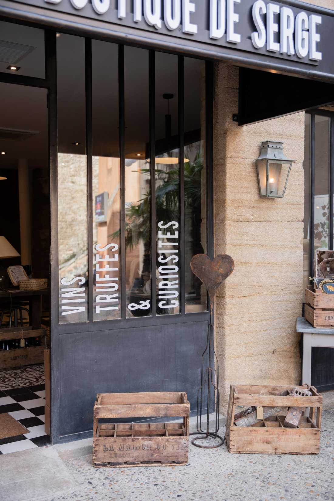 Aménagement d'une épicerie fine à Carpentras