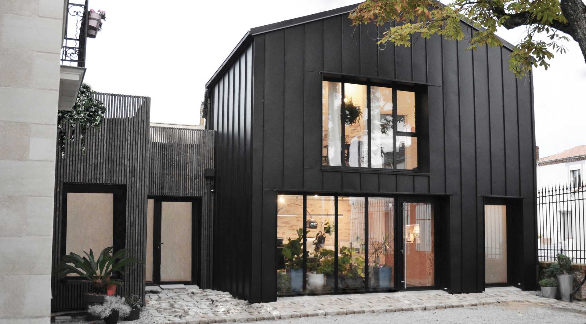 Extension d'une maison de ville réalisée par un architecte à Aix-en-Provence