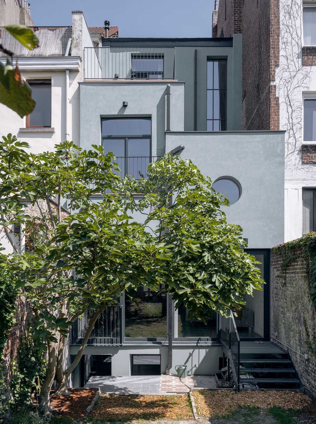 Extension of a town house by an architect in Aix-en-Provence