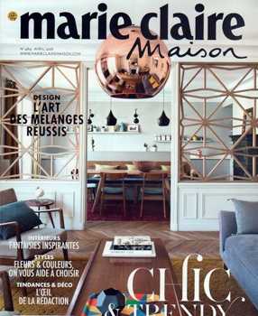 Réalisation Chic & Trendy dans Marie Claire Maison