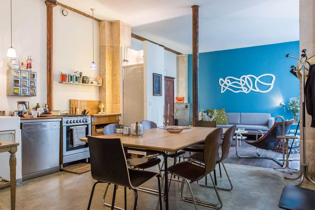 Relooking d'un appartement loft par un décorateur d'intérieur à Aix-en-Provence