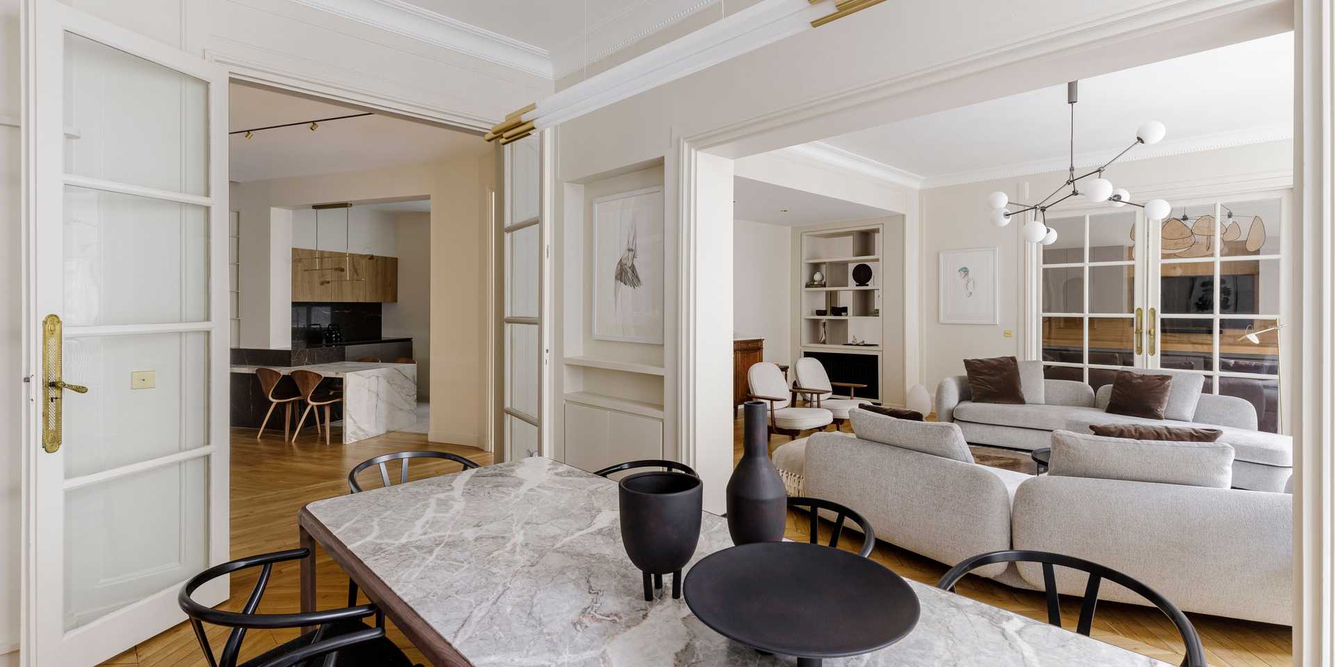 Rénovation complète d'un appartement ancien à Aix-en-Provence par un architecte d'intérieur