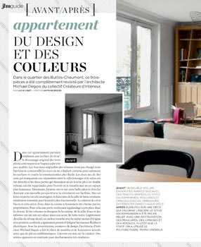 Couverture du Journal de la Maison : article Du Design et des couleurs