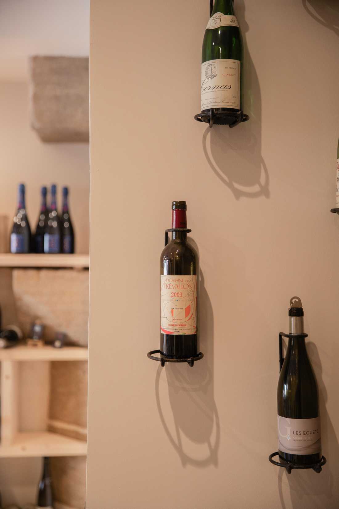 Agencement d'une cave à vin par un architecte d'intérieur dans le Vaucluse