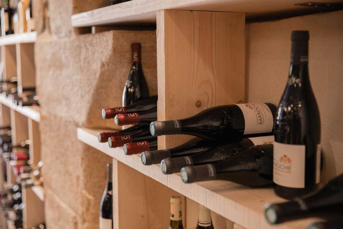 Cave à vin aménagée par un architecte d'intérieur