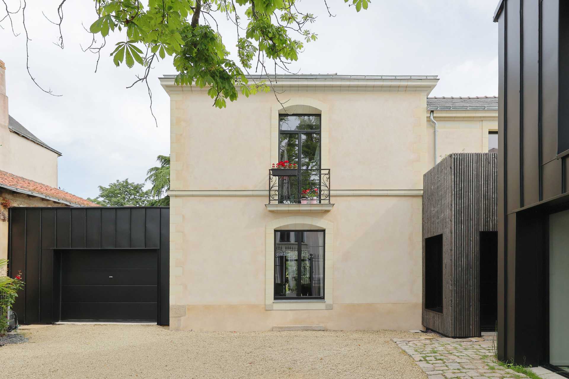 Extension d'une maison de ville réalisée par un architecte à Aix-en-Provence
