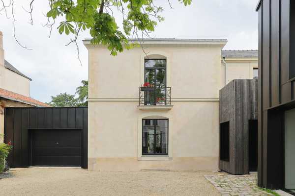 Extension of a town house made by an architect in Aix-en-Provence
