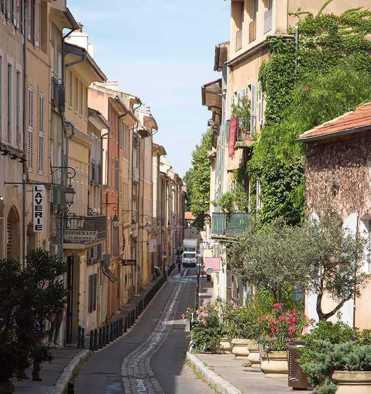 Old buildings in Aix-en-Provence