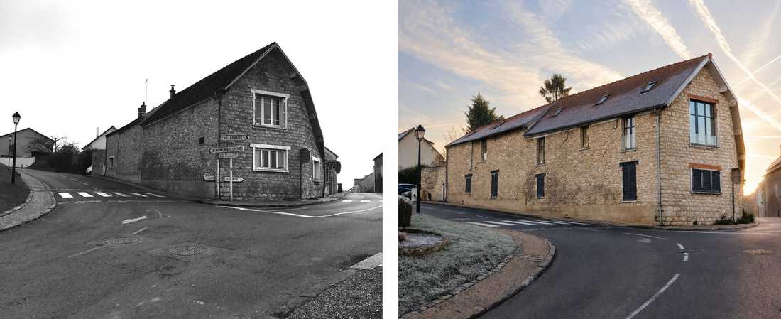 Rénovation d'un corps de ferme par un architecte en région Provence-Alpes-Côte d'Azur