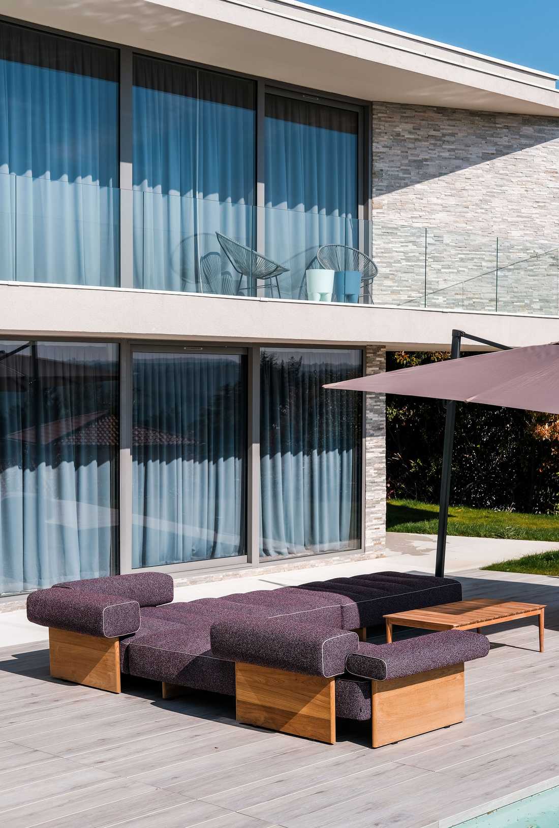 Contemporary house designed by an architect in Aix-en-Provence
