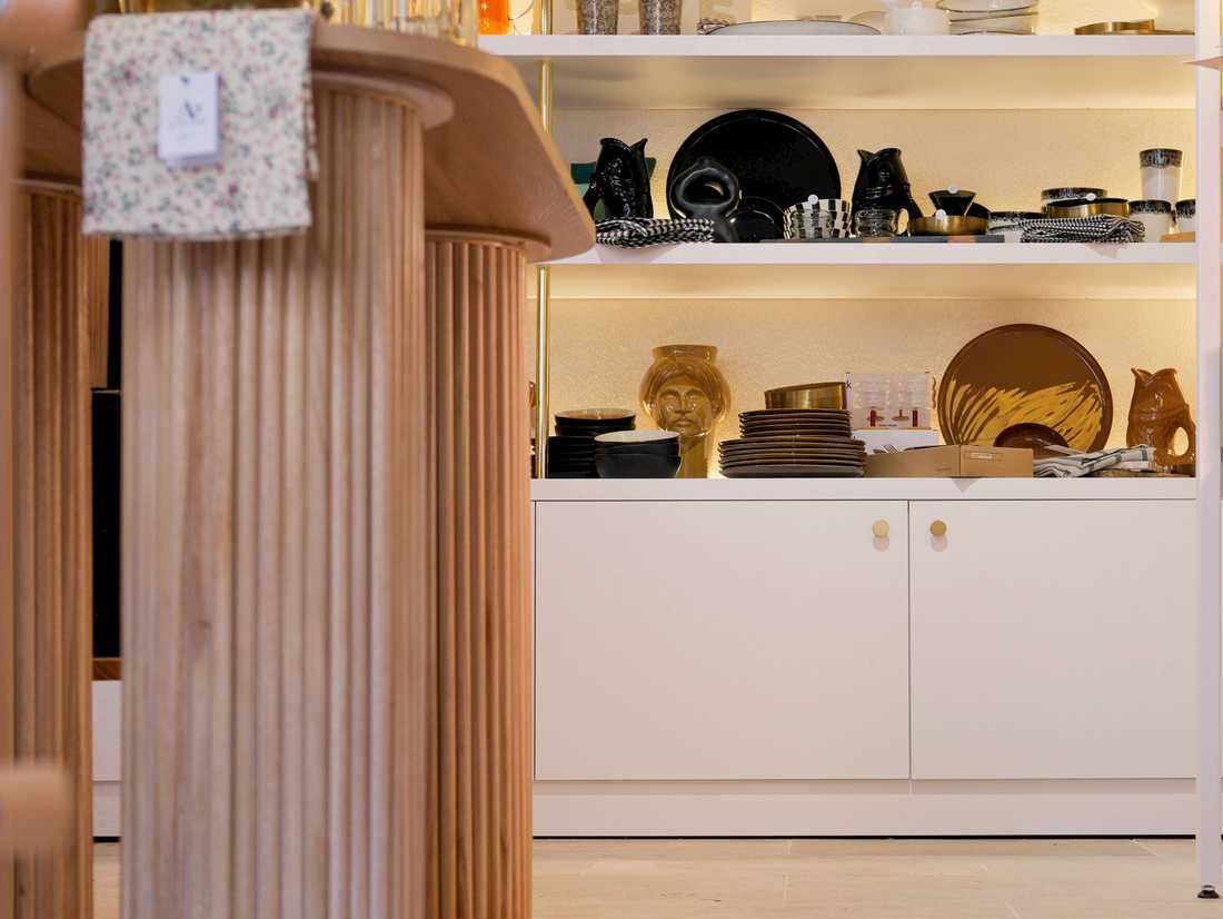 Agencement d'une boutique dans le Luberon