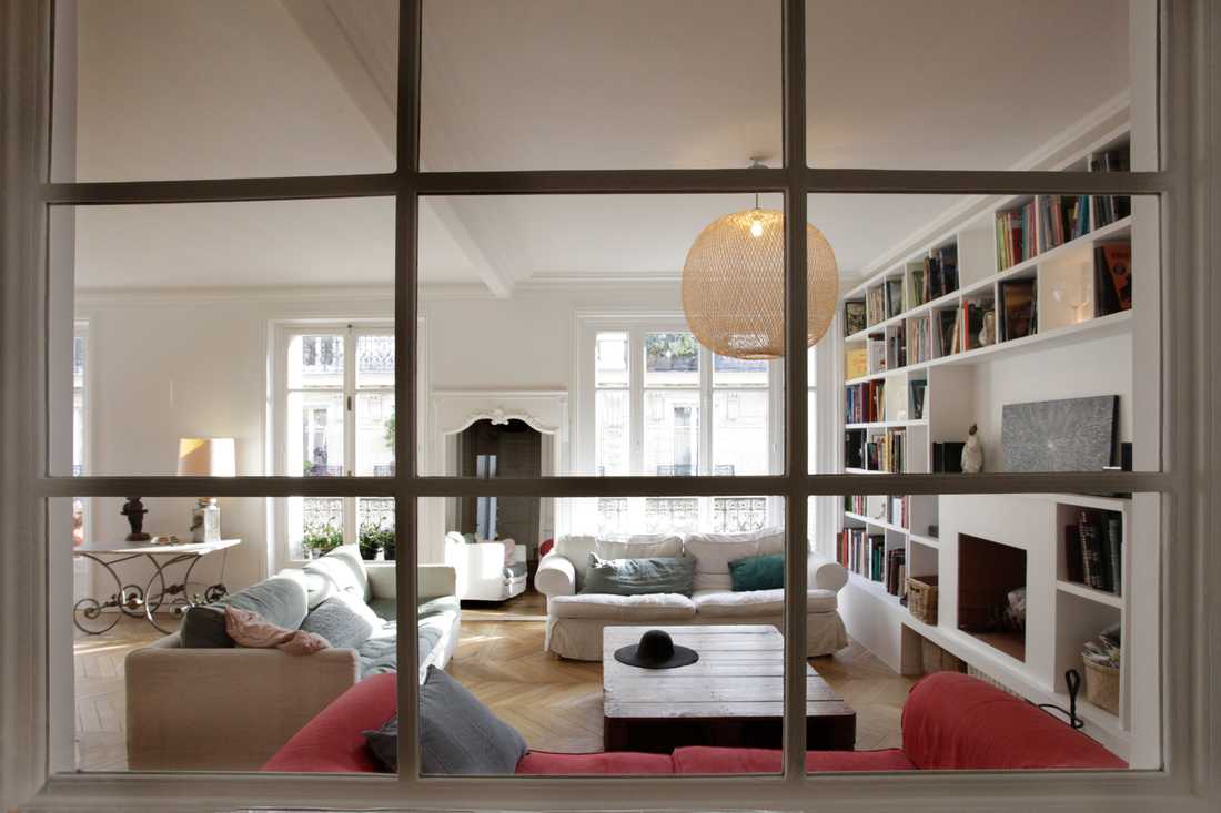 Rénovation d'un appartement haussmannien par architecte d'interieur à Aix-en-Provence