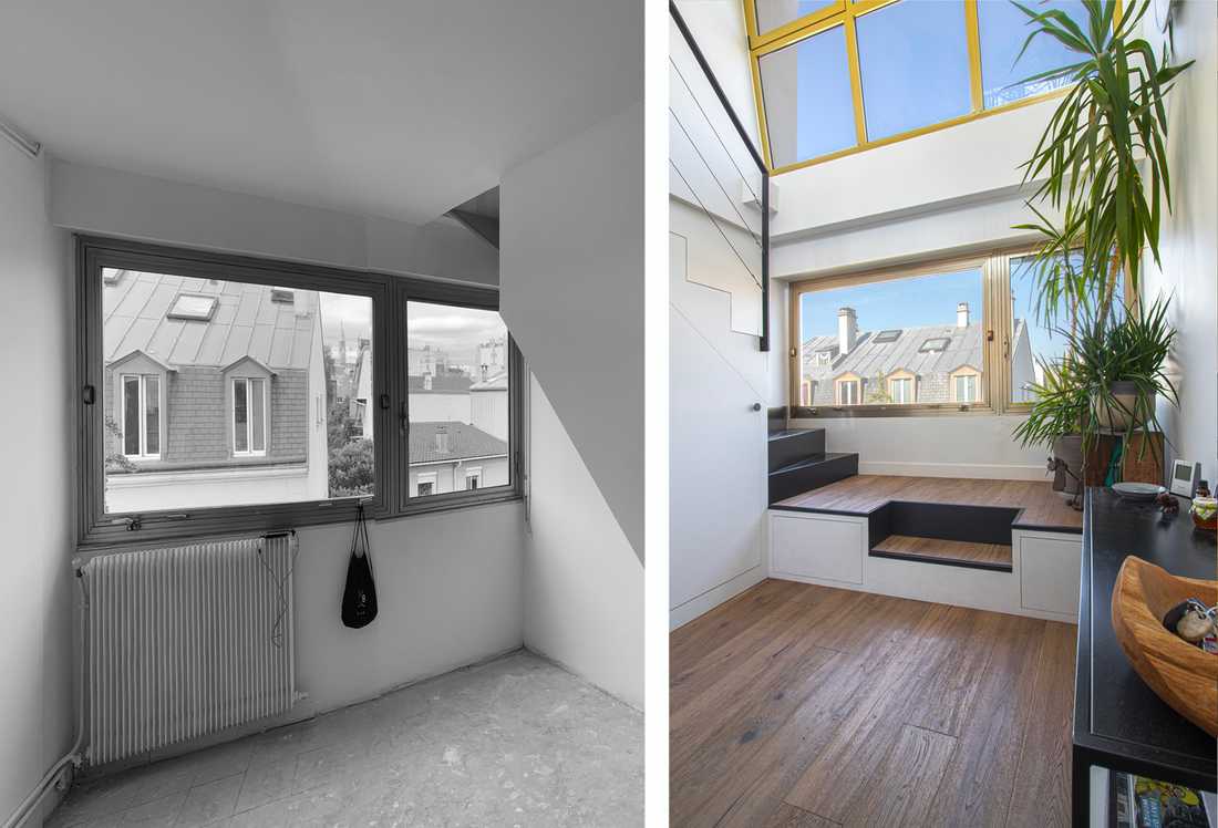 Avant-Après : Rénovation d'un duplex par un architecte d'intérieur à Aix-en-Provence