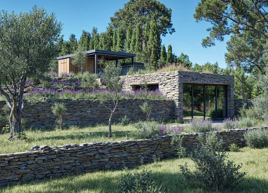 Provençal farmhouse extension project in the Luberon