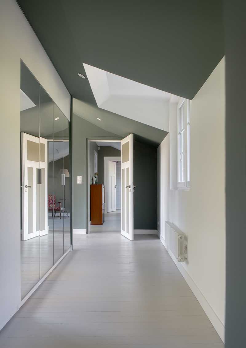 Modernisation maison campagne percheron - couloir à l'étage