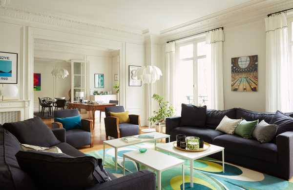 Réorganisation d’un appartement familial de 220m² par un architecte d'intérieur à Aix-en-Provence