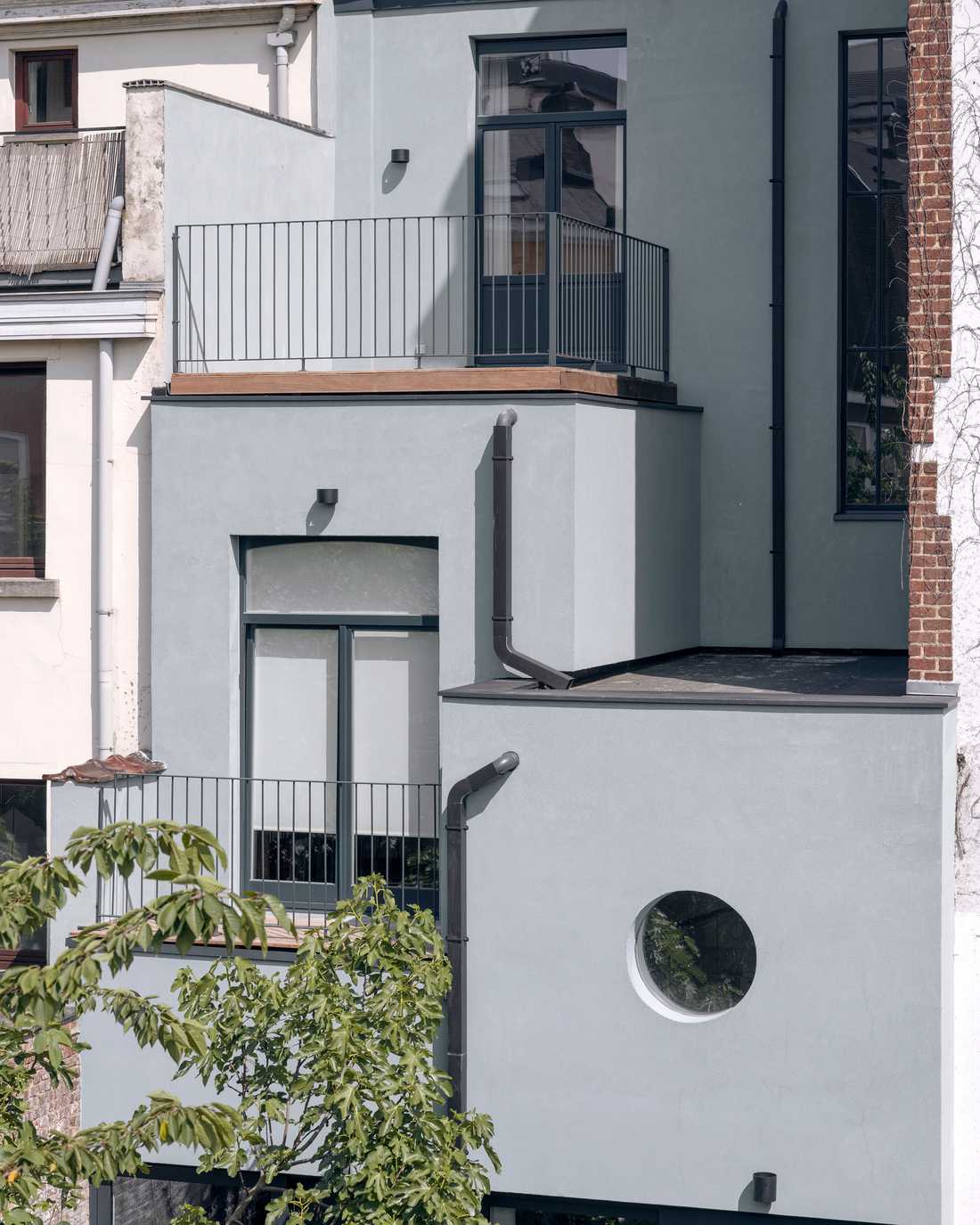 Extension d'une maison de ville conçue par un architecte à Aix-en-Provence