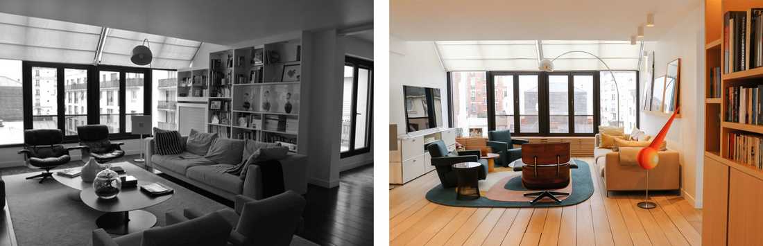 Avant - Après : rénovation d'un appartement de 210m2 par un architecte d'intérieur à Aix-en-Provence