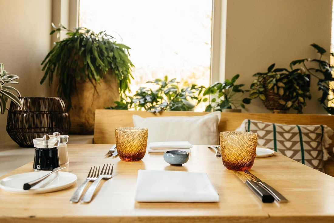 Table du restaurant d'un hôtel 3 étoiles