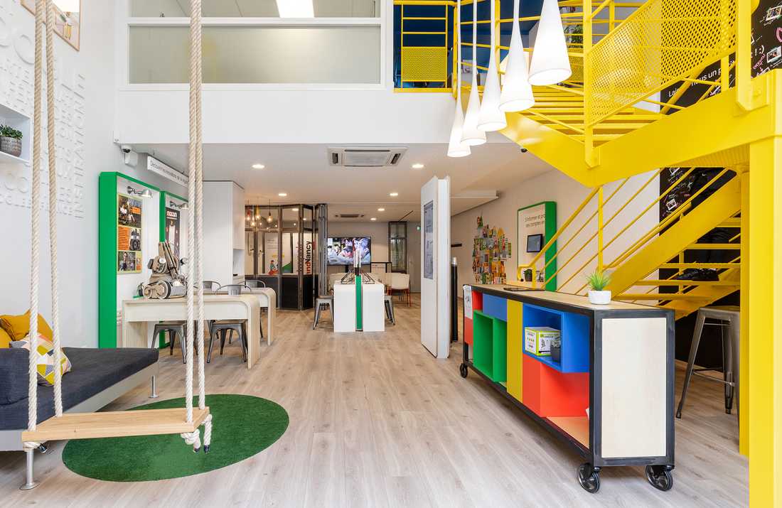 Aménagement d'un atelier numérique par un architecte à Aix-en-Provence